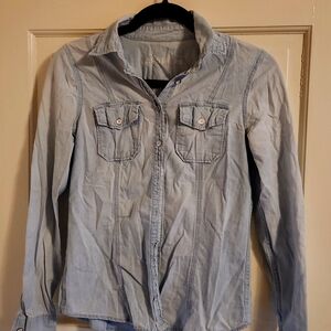 Vintage Gap Denim Shirt - Size XS